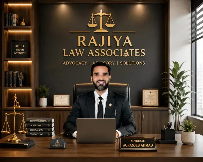 Advocate Auranjeb Ahamad - CEO & Director, Rajiya Law Associates